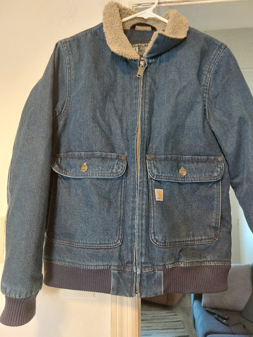Carhartt Sherpa Lined Jacket Small